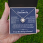 Gift For Her - You're The Best Thing Ever Happened To Me - Love Knot Necklace