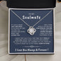 Gift For Her - You're The Best Thing Ever Happened To Me - Love Knot Necklace