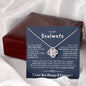 Gift For Her - You're The Best Thing Ever Happened To Me - Love Knot Necklace