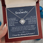 Gift For Her - You're The Best Thing Ever Happened To Me - Love Knot Necklace