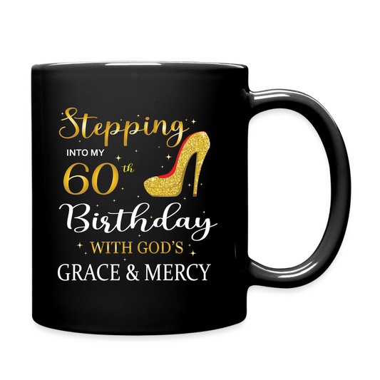 Stepping In To My 60th Birthday - Mug - black