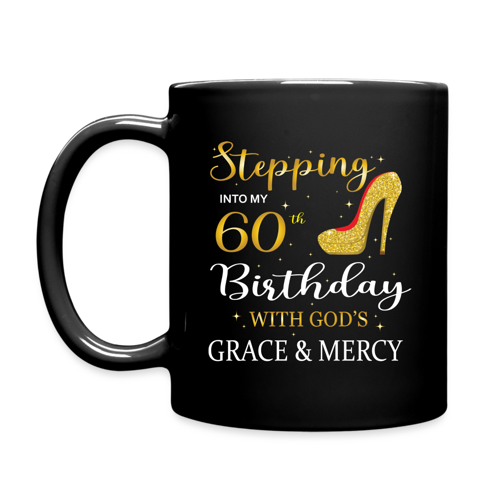 Stepping In To My 60th Birthday - Mug - black