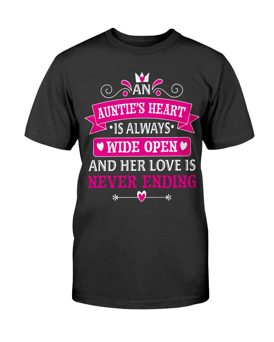 Auntie's Heart Unisex Tshirt